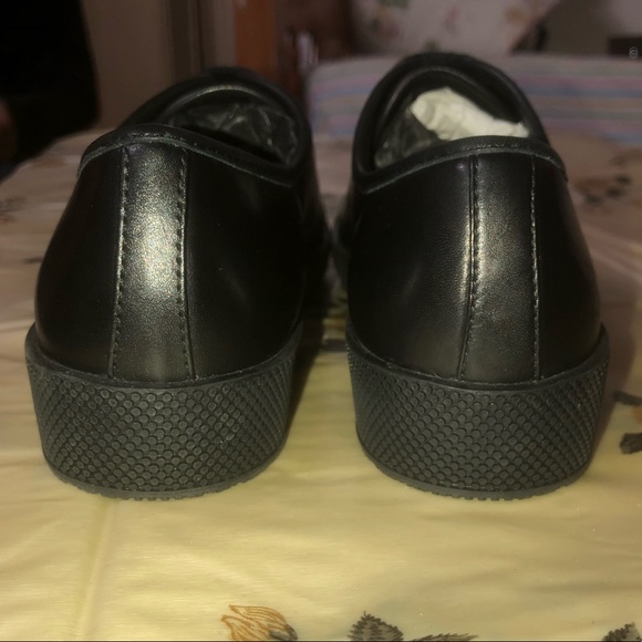 Authentic luxury Prada lace up shoes rubber cap black New - Picture 6 of 13